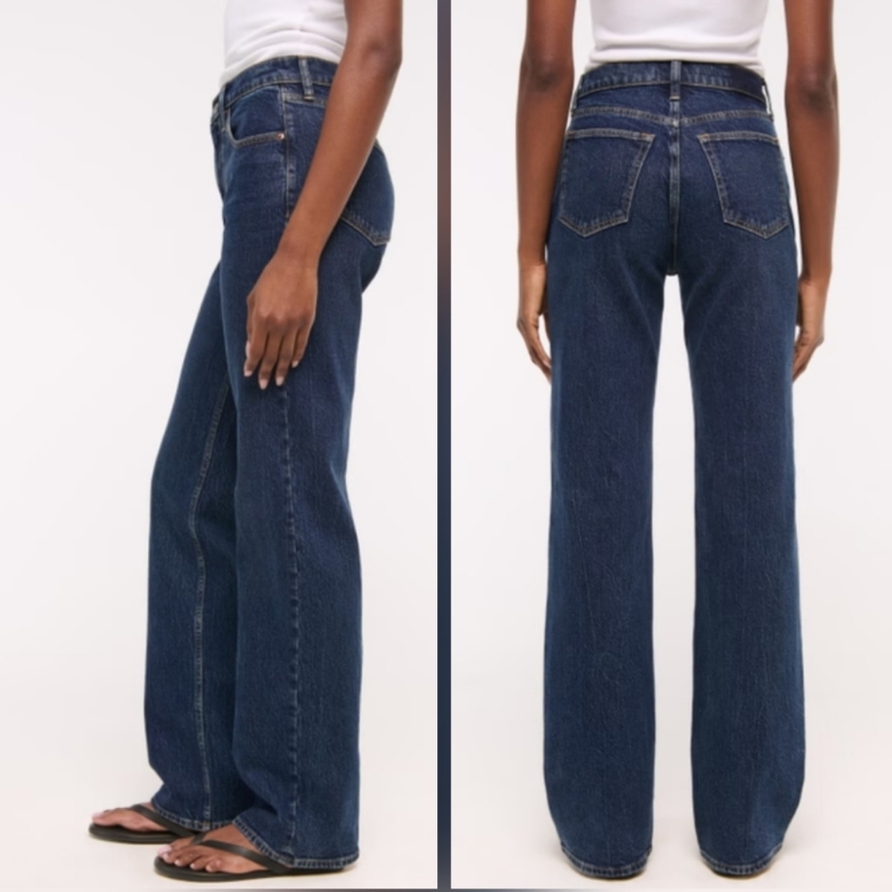 Abercrombie & Fitch The 90's Relaxed Jeans Highrise